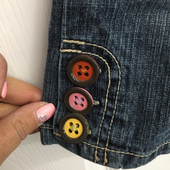 Gymboree jeans.size 6/12 mo. Used - Picture 3 of 4